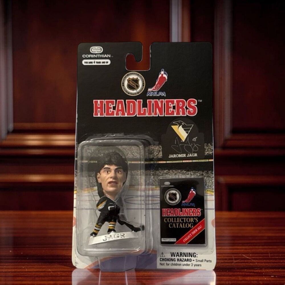 1997 Corinthian NHL Signature Series Jaromir Jager Figure Sealed On Card